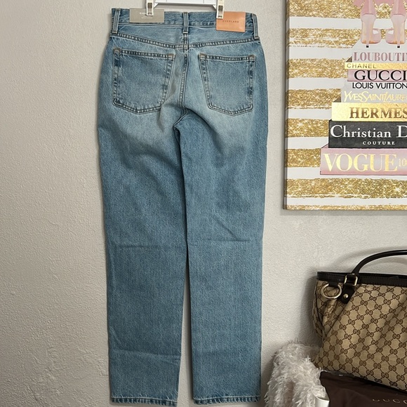 NWT Everlane The 90’s Cheeky Regular Length Vintage Sunbleached Blue Size 26 - Picture 10 of 12